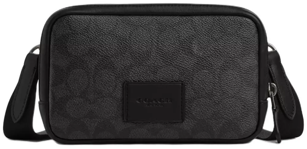 Túi Coach Carrier Calfskin Crossbody Bag 'Black' CW346-QBMI5