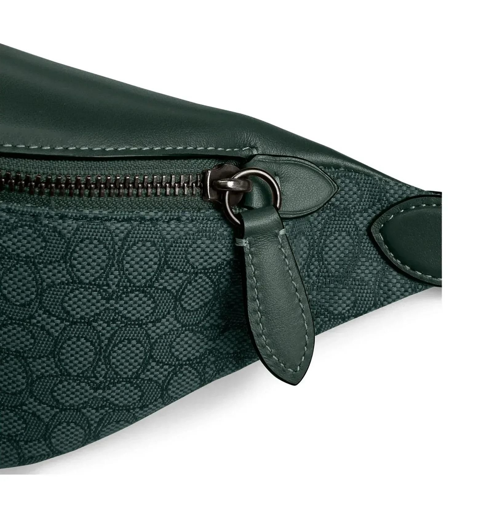 Túi Coach Charter Jacquard Crossbody Bag 'Green' CM373-RFT - Ảnh 3