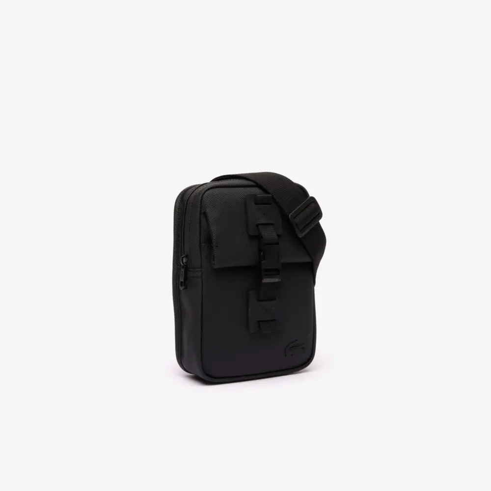 Alternative view of Túi Lacoste Naos Petit Piqué Satchel 'Black' NH4470OO-000