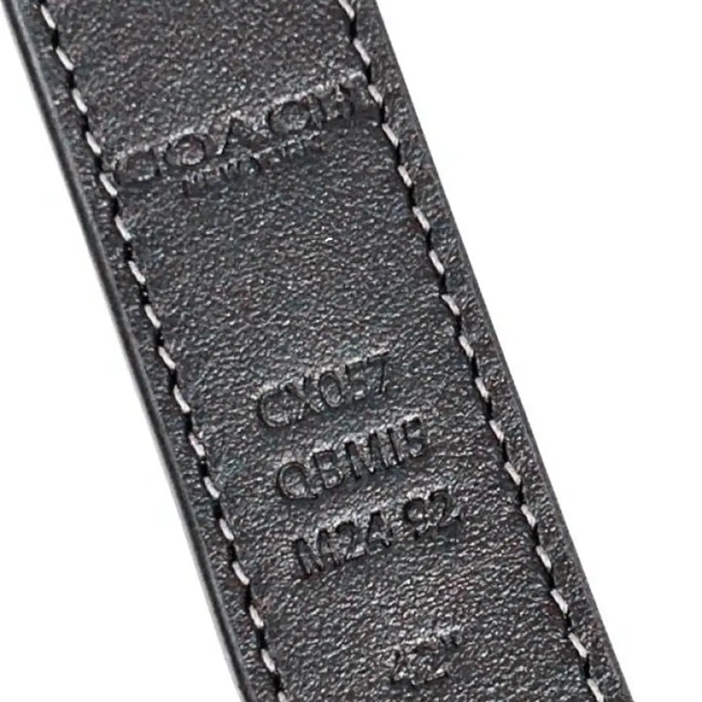 Thắt Lưng Coach Leather Belts ‘Black’ CX057-QBMI5 - Ảnh 3