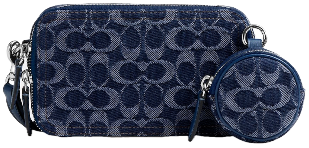Túi Coach Signature Crossbody Bag ‘Denim’ CAS41-DEB