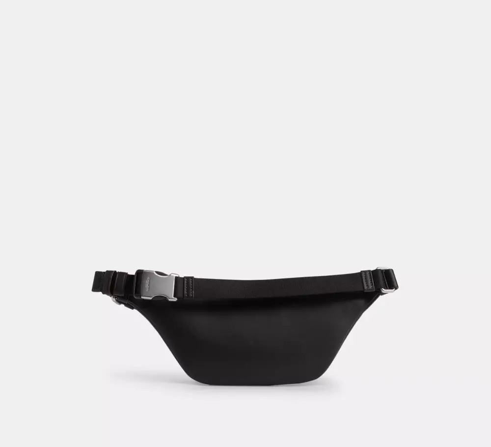 Túi Coach Warren Mini Belt Bag ‘Black’ CO918-SVBK - Ảnh 4