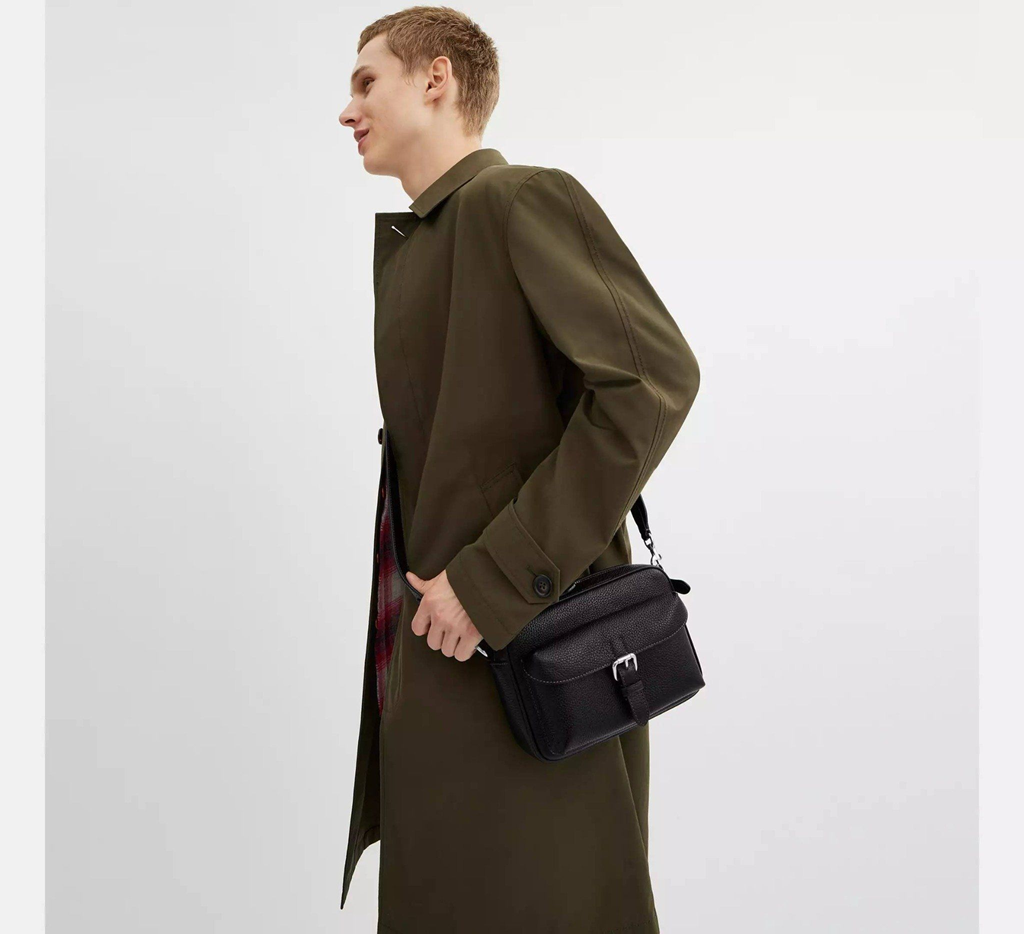 Alternative view of Túi Coach Warner Crossbody Bag 'Black' CW218-SVBK