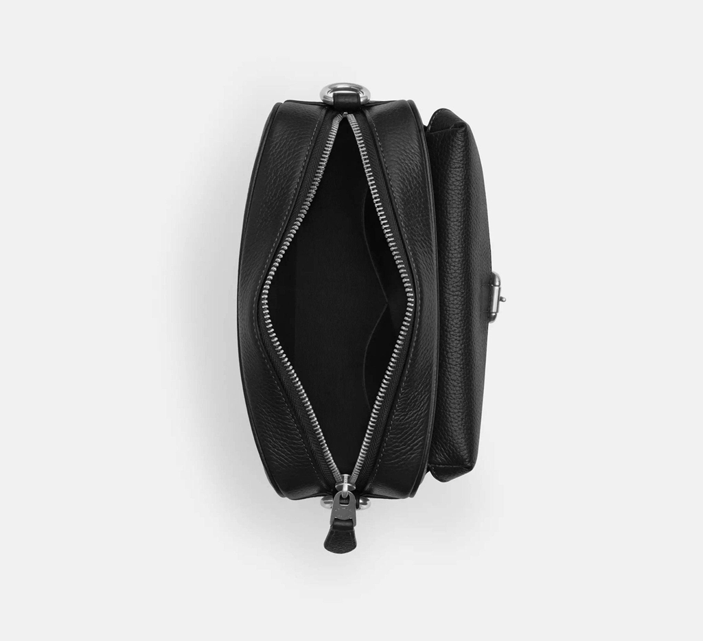 Túi Coach Warner Crossbody Bag 'Black' CW218-SVBK - Ảnh 4