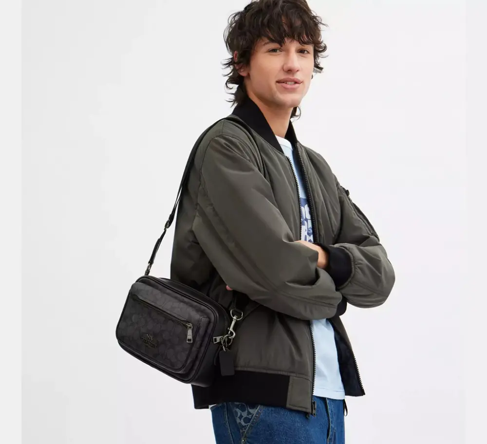 Alternative view of Túi Coach Elias Crossbody 'Black' CZ401-QBMI5