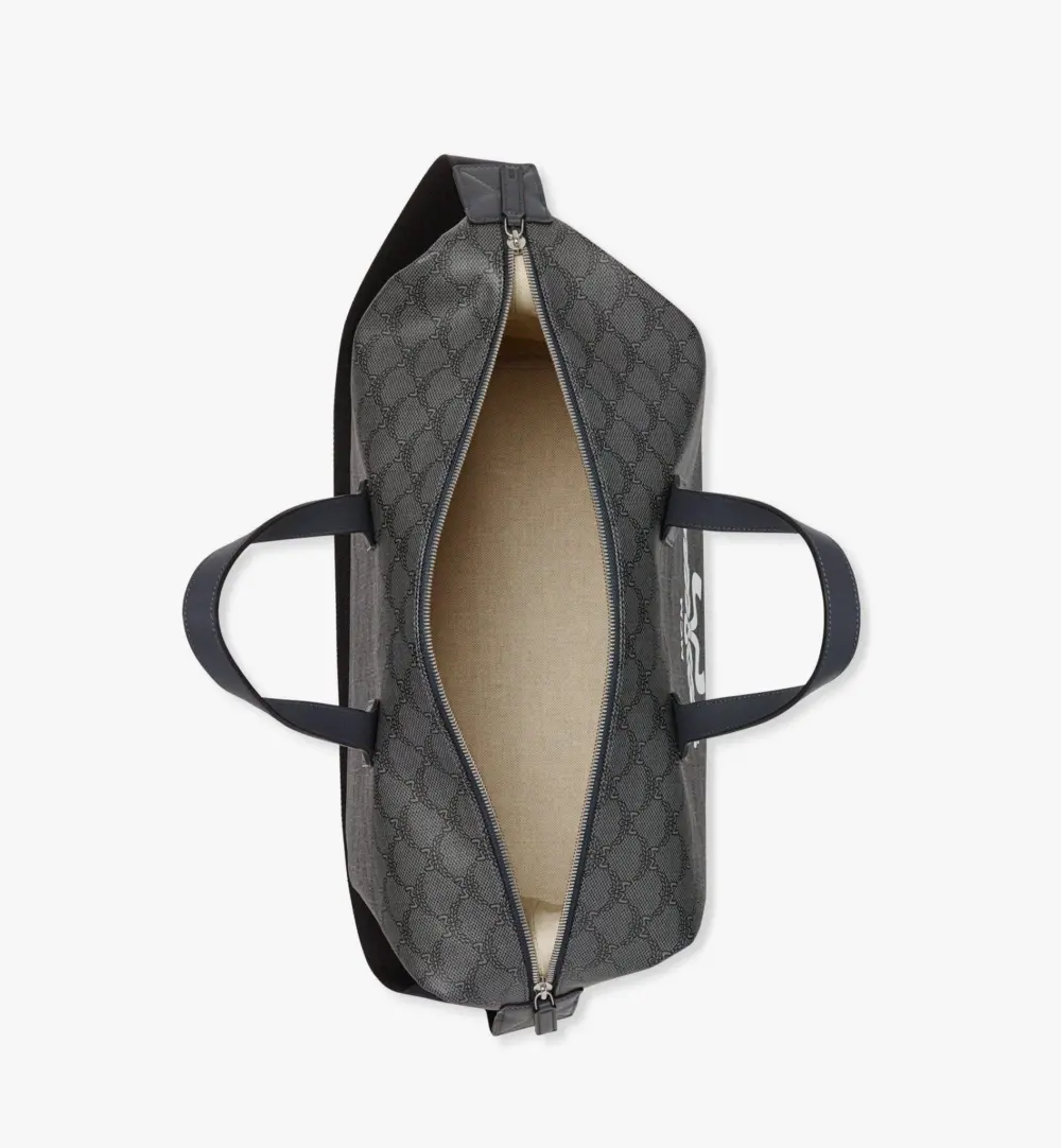 Túi MCM Himmel E/W Tote 'Grey' MMTESAC01ED001 - Ảnh 4