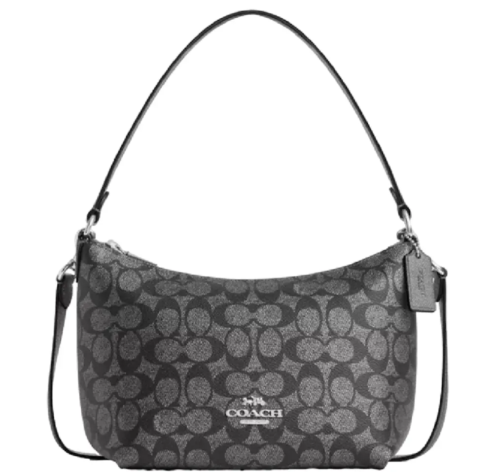 Túi Coach Zip Top Shoulder Bag ‘Grey’ CW391-SVNI