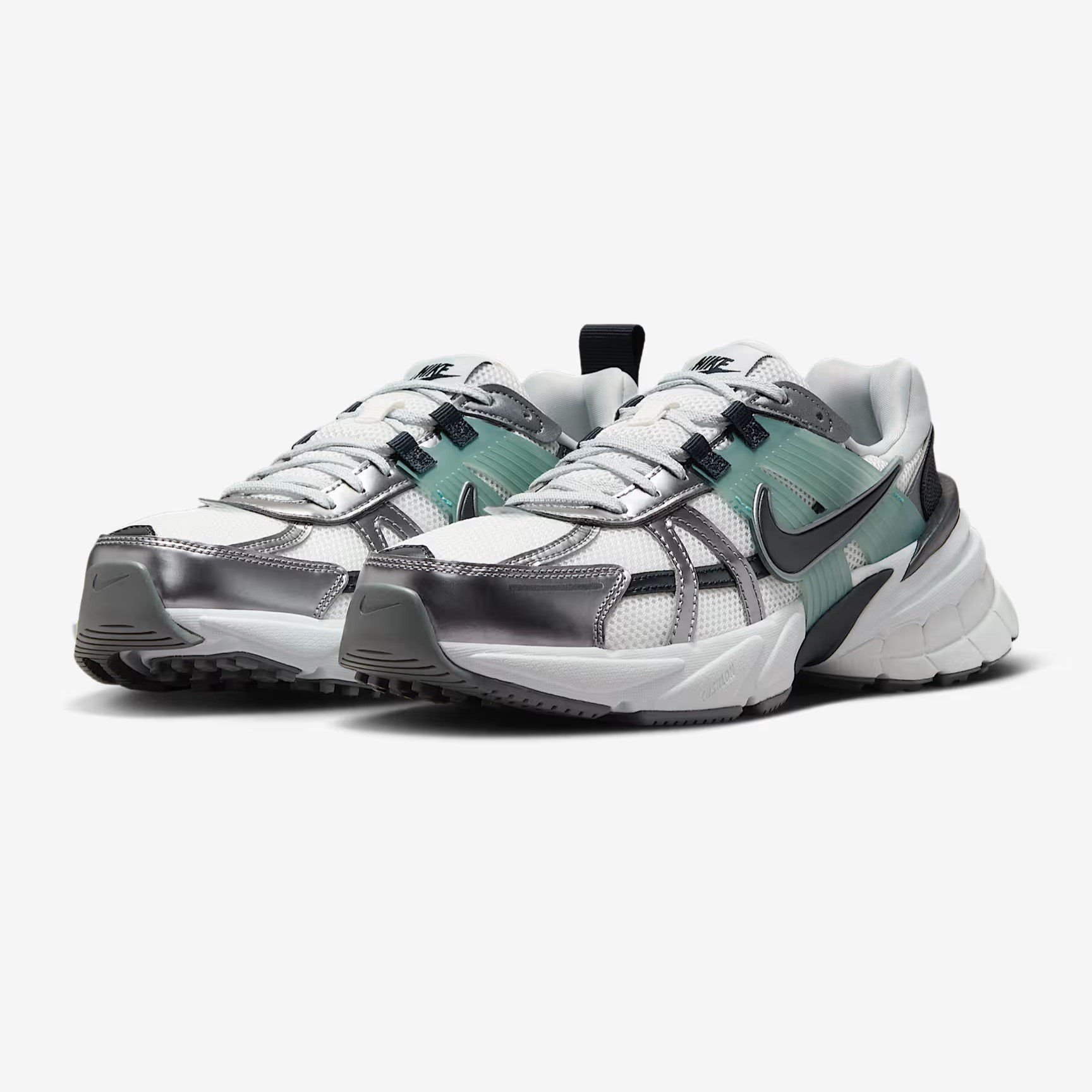 Giày Nike V2K ‘White Dark Obsidian’ HQ3484-121 - Ảnh 3