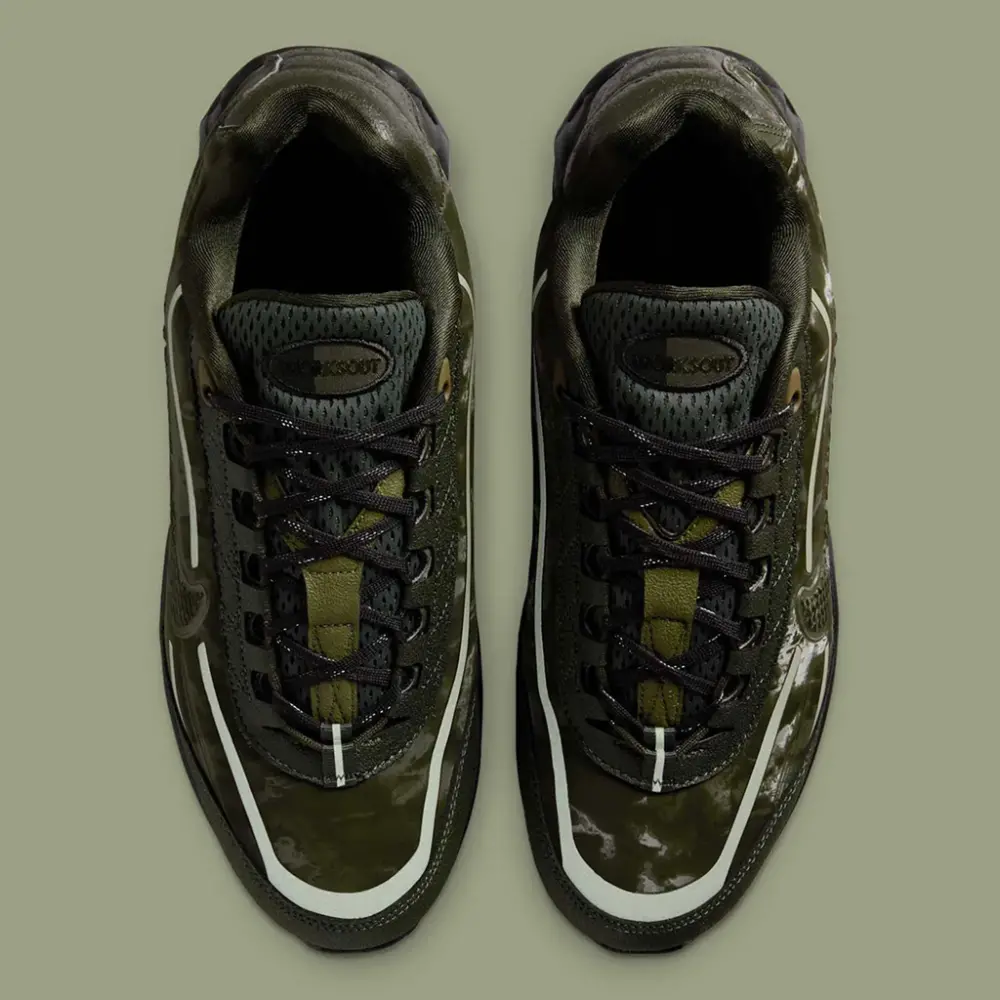 Giày Nike Air Max 95 SP ‘Olive Black’ HQ0263-300 - Ảnh 2