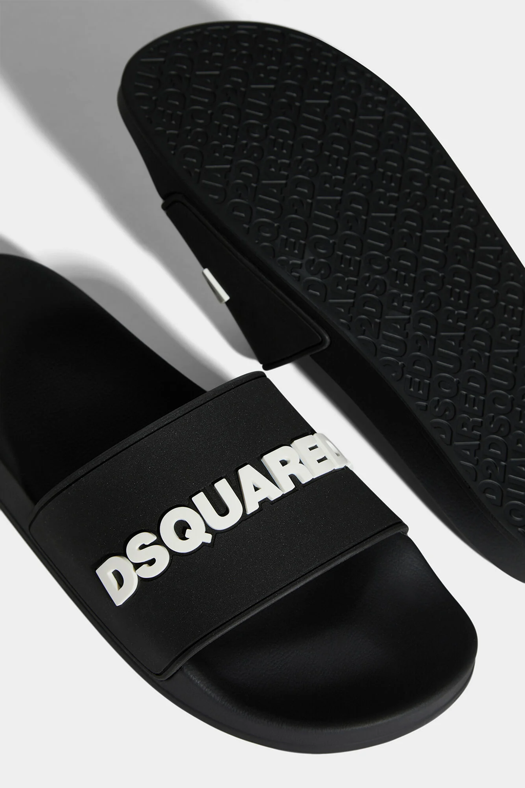 Dép Dsquared2 Logo Slides 'Black' FFM0023172050132124 - Ảnh 4