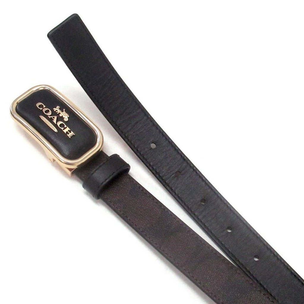 Thắt Lưng Coach Smooth Buckle Belt 'Brown' CR436 - Ảnh 3