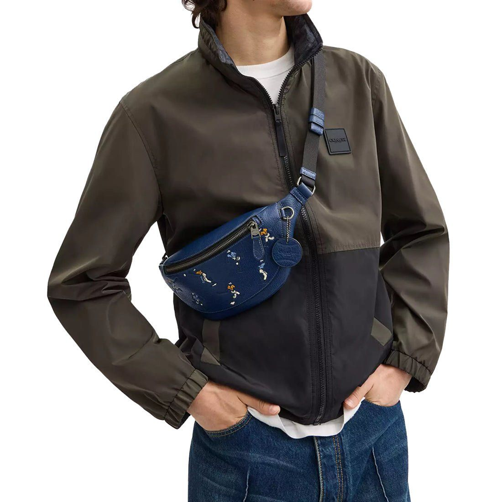 Alternative view of Túi Coach Warren Mini Belt Bag 'Navy' CAX43-QBRHY