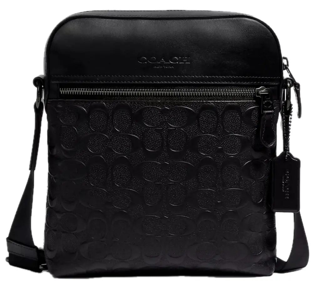 Túi Coach Houston Flight Bag 'Black' 4009-QBBK