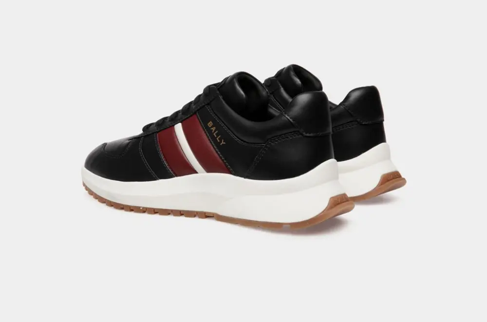 Giày Bally Outline Sneaker 'Black' 6306574 - Ảnh 3