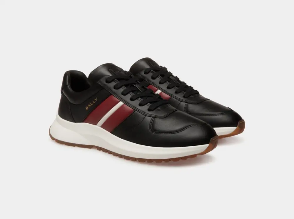 Giày Bally Outline Sneaker 'Black' 6312840 - Ảnh 3