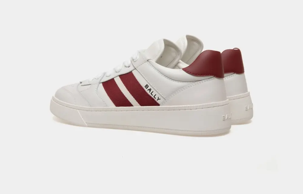 Giày Bally Raise Sneaker 'White' 6306428 - Ảnh 4