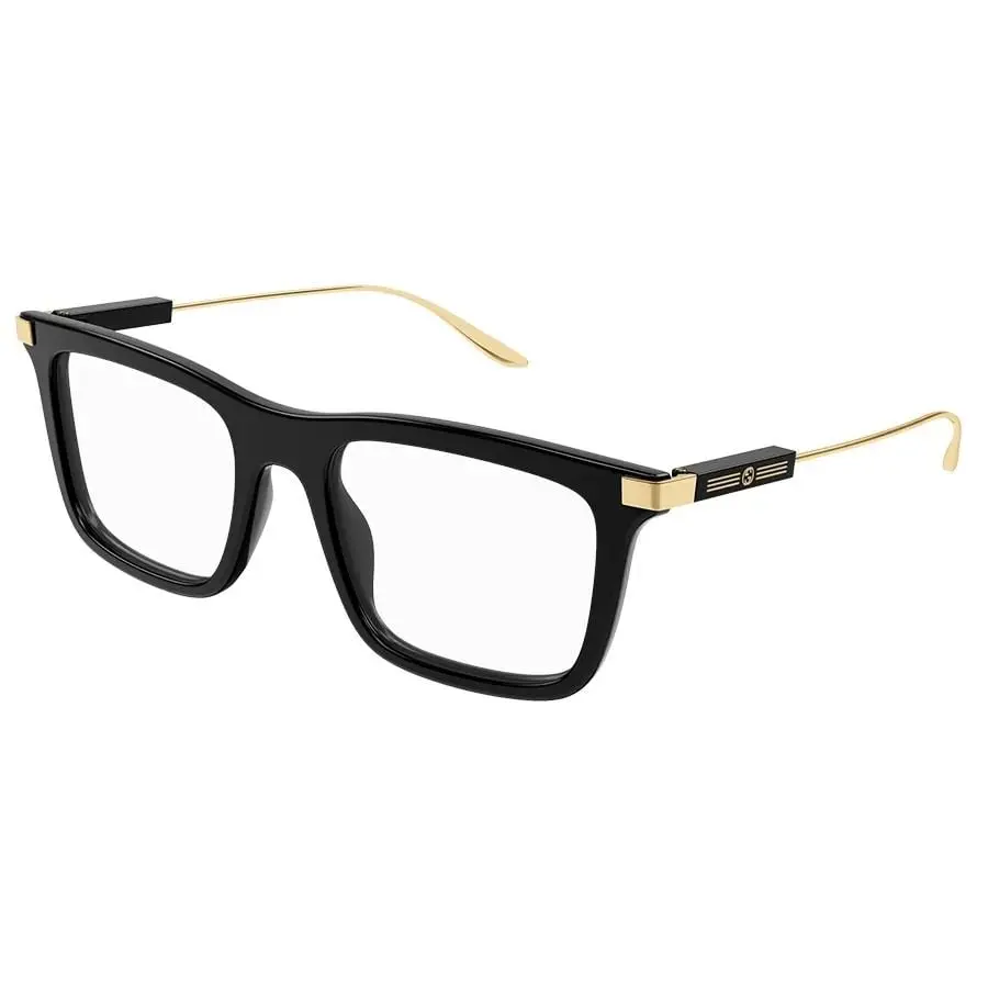 Alternative view of Kính Gucci Eyeglasses 'Gold Black' GG1438O-001