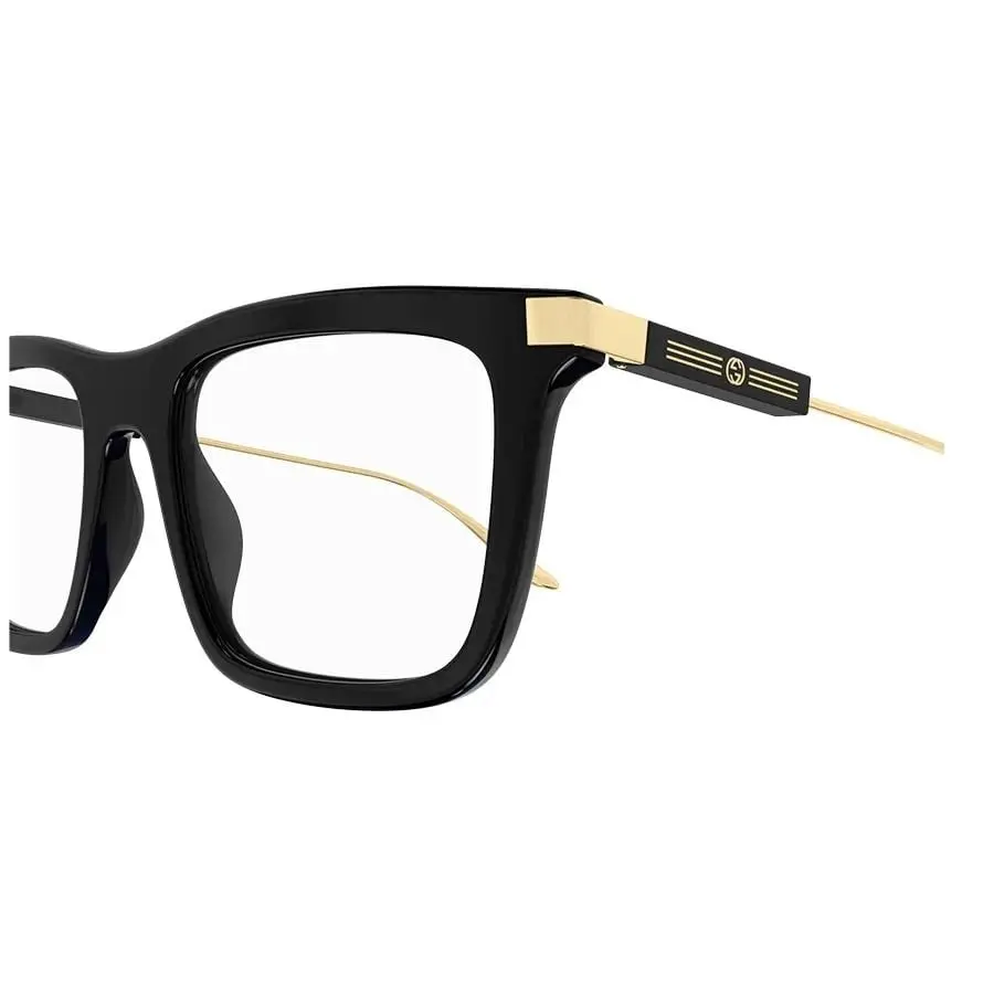 Kính Gucci Eyeglasses 'Gold Black' GG1438O-001 - Ảnh 3