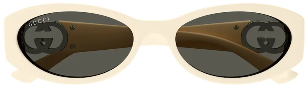 Kính Gucci Oval Sunglasses 'Cream' GG1660S-004