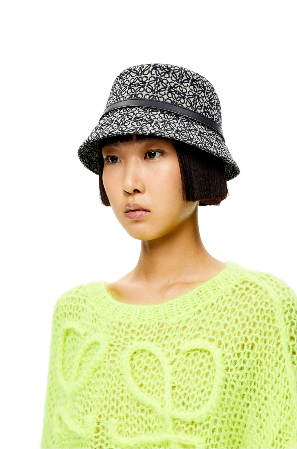 Mũ Loewe Anagram Bucket Hat 'Black' K820HB1X07-5938 - Ảnh 3