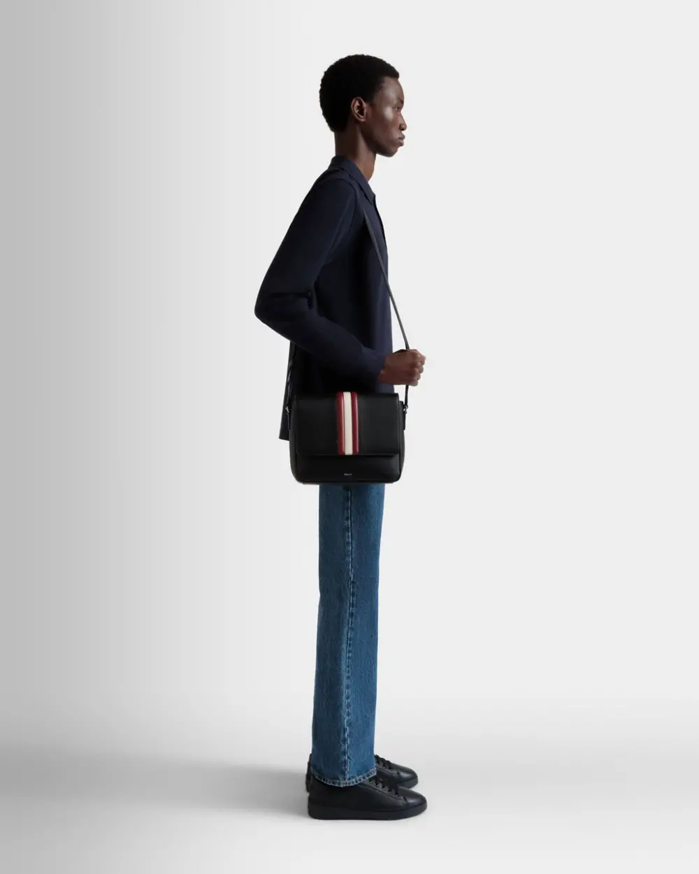 Alternative view of Túi Bally Mythos Crossbody Bag 'Black' 6310493