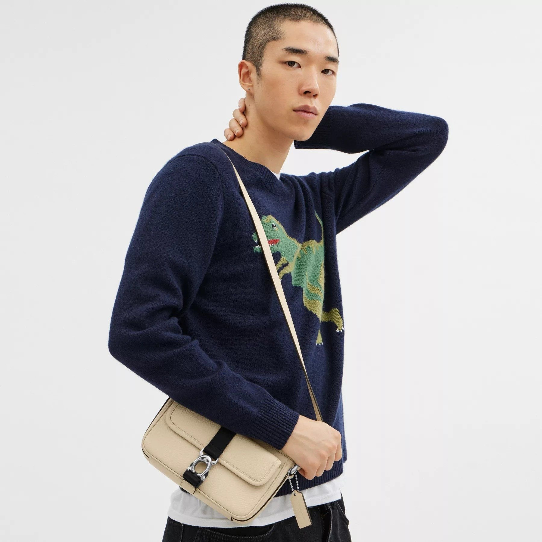 Túi Coach Beck Slim Crossbody ‘Ivory’ CM335-VT5 - Ảnh 6