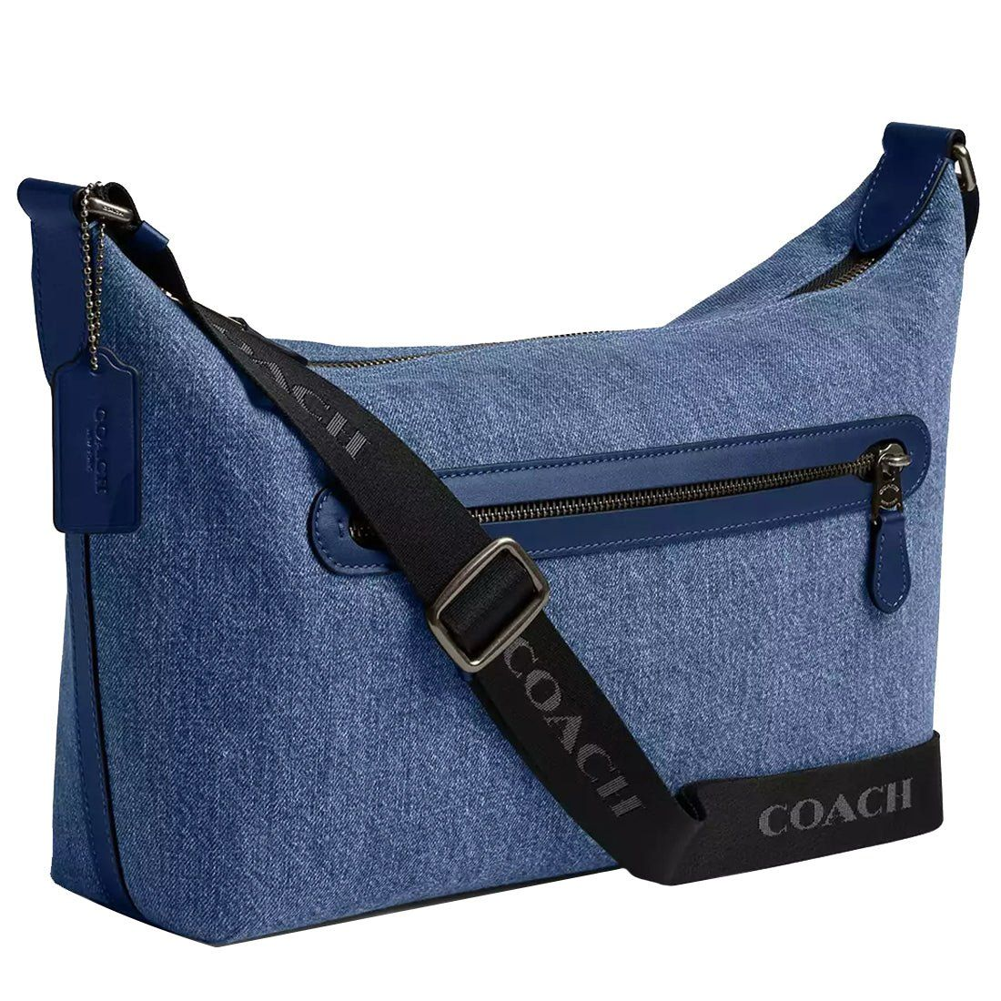 Túi Coach Finn Crossbody Bag ‘Blue’ CBI75-QBXR9 - Ảnh 3