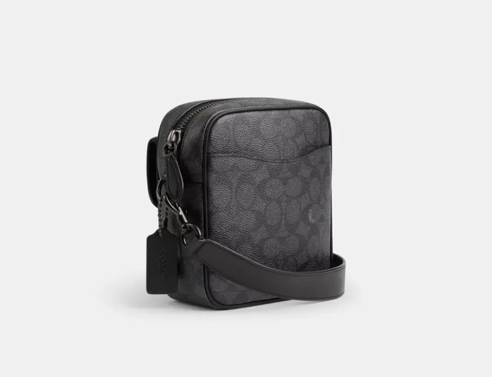 Túi Coach Beck Crossbody Bag 'Black' CK969-CHR - Ảnh 3
