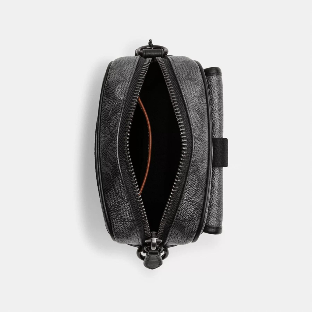 Túi Coach Beck Crossbody Bag 'Black' CK969-CHR - Ảnh 4