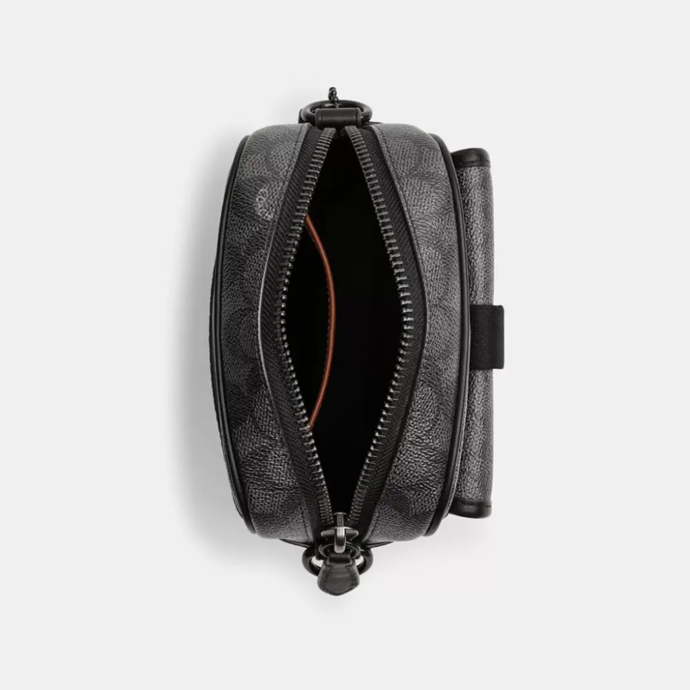 Túi Coach Beck Crossbody Bag 'Black' CK969-CHR - Ảnh 4