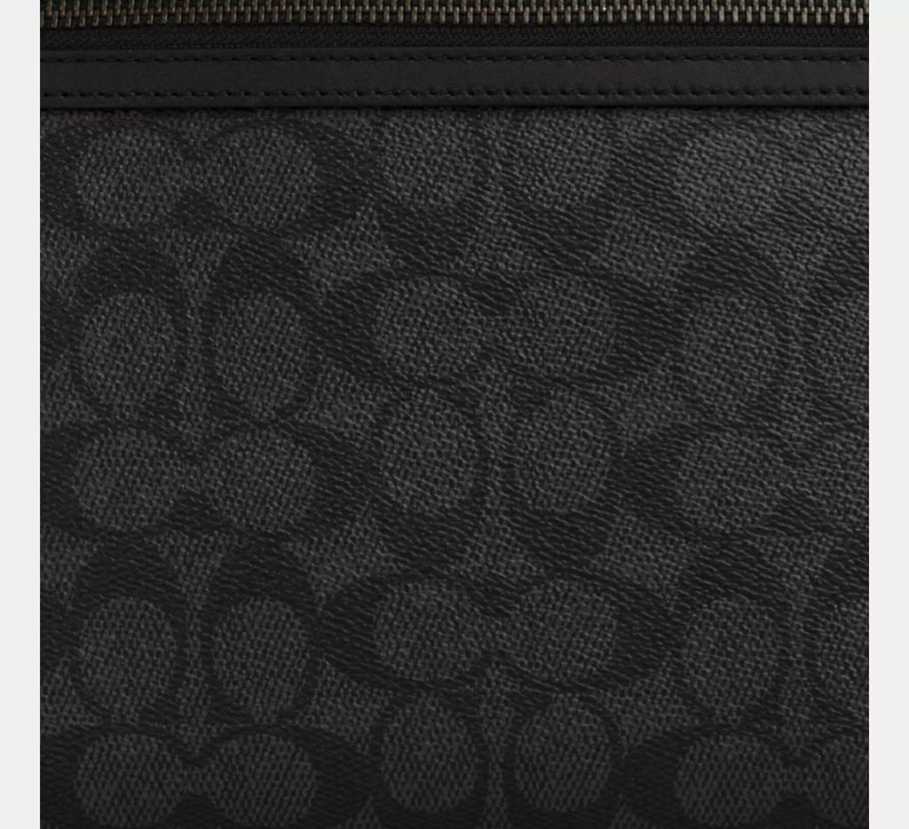 Túi Coach Carry All Pouch 'Black' CY985-QBMI5 - Ảnh 3