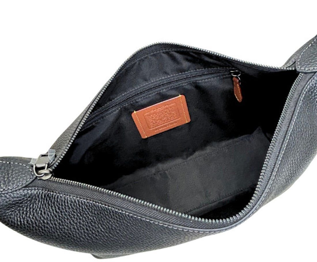 Túi Coach Finn Crossbody ‘Black’ CAJ70-QBBK - Ảnh 3