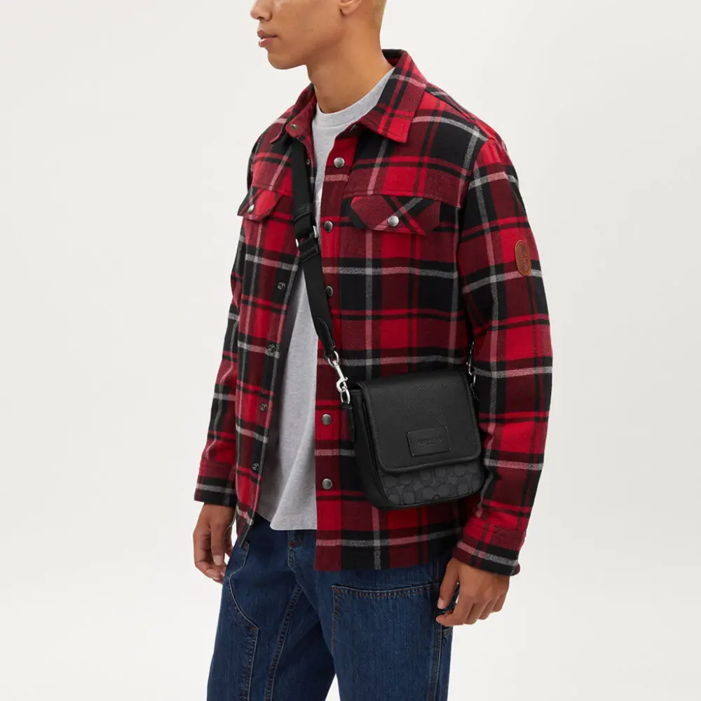 Alternative view of Túi Coach Lucas Crossbody 'Black' CO915-SVO1U