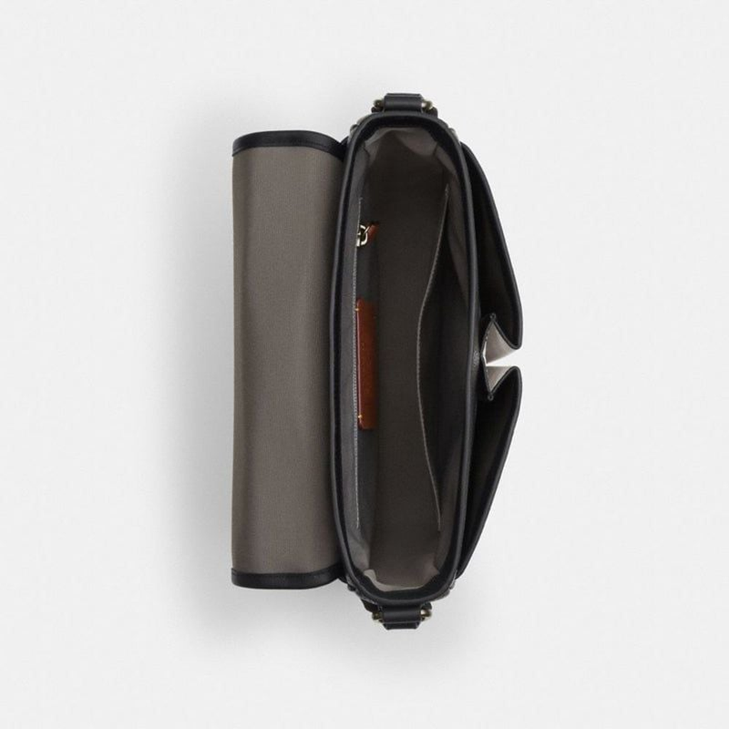 Túi Coach Sprint Map 25 ‘Black’ CBI14-QBMQV - Ảnh 3