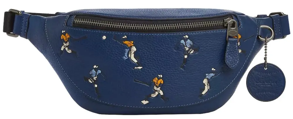 Túi Coach Warren Mini Belt Bag 'Navy' CAX43-QBRHY