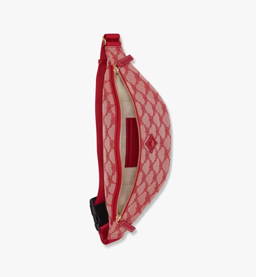 Túi MCM Himmel Belt Bag 'Red' MMZESAC02X0001 - Ảnh 3
