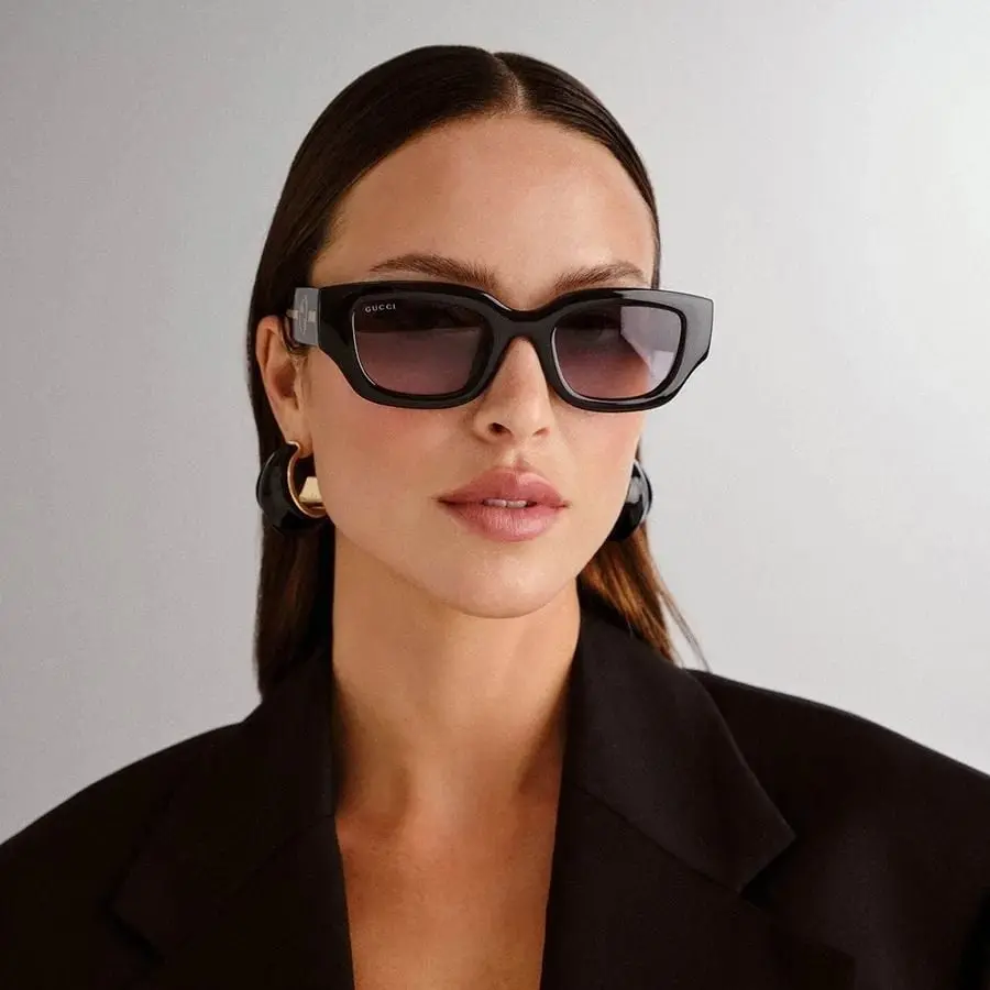 Kính Gucci Panthos Sunglasses 'Black' GG1558SK-001 - Ảnh 3