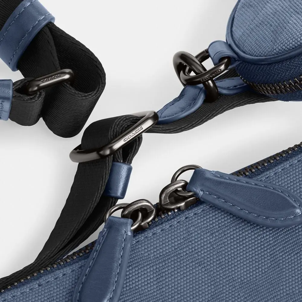 Túi Coach Charter Slim Crossbody Bag 'Blue' CU207-D61 - Ảnh 4