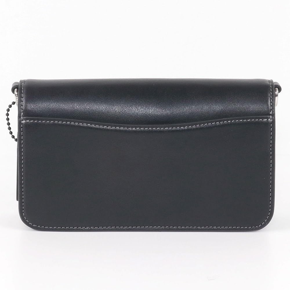 Túi Coach Cow Leather Shoulder ‘Black’ CT778-SVBK - Ảnh 3