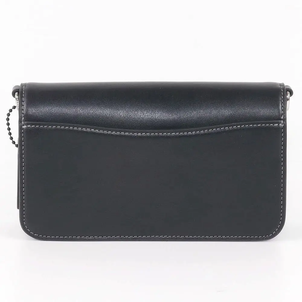 Túi Coach Cow Leather Shoulder ‘Black’ CT778-SVBK - Ảnh 3