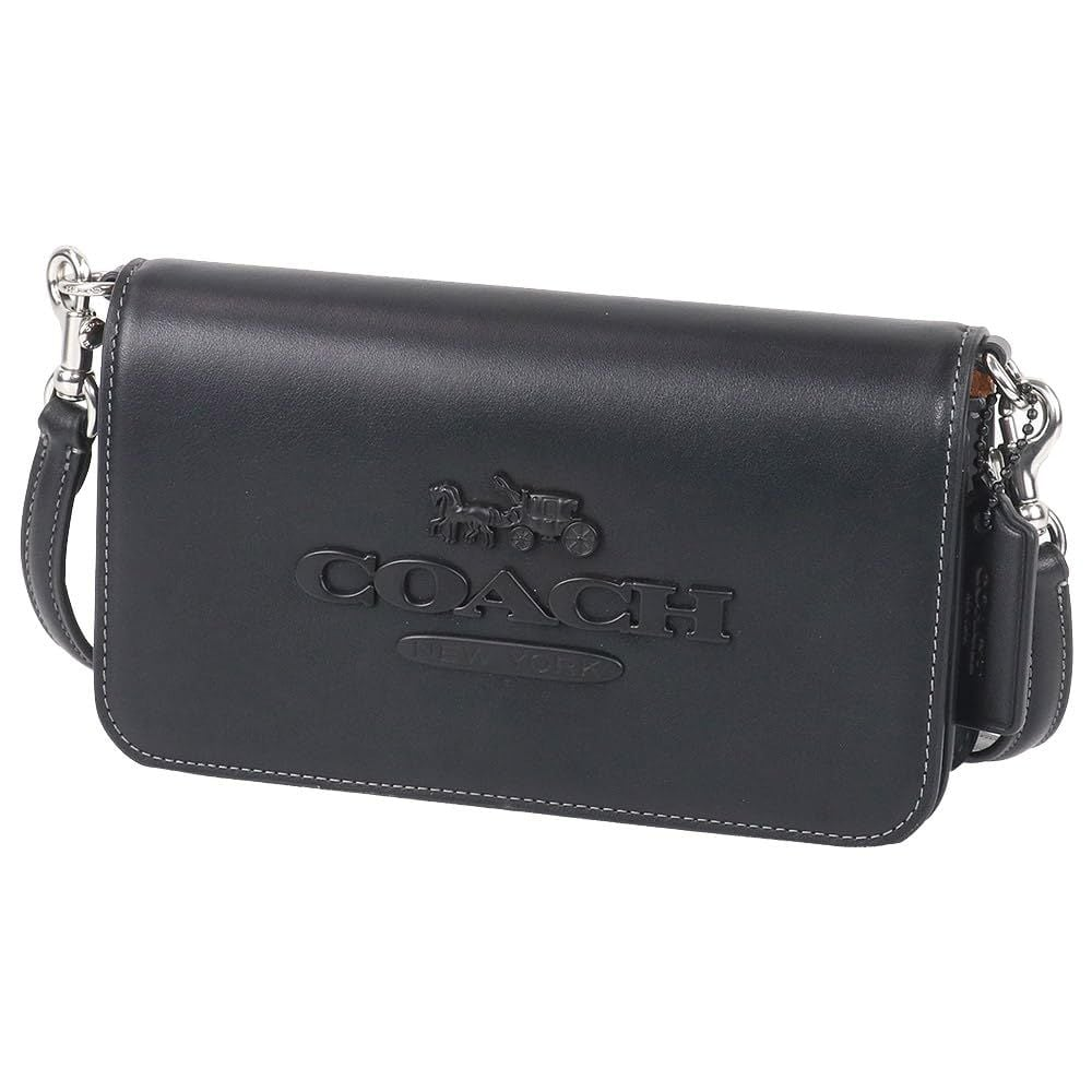 Túi Coach Cow Leather Shoulder ‘Black’ CT778-SVBK - Ảnh 2
