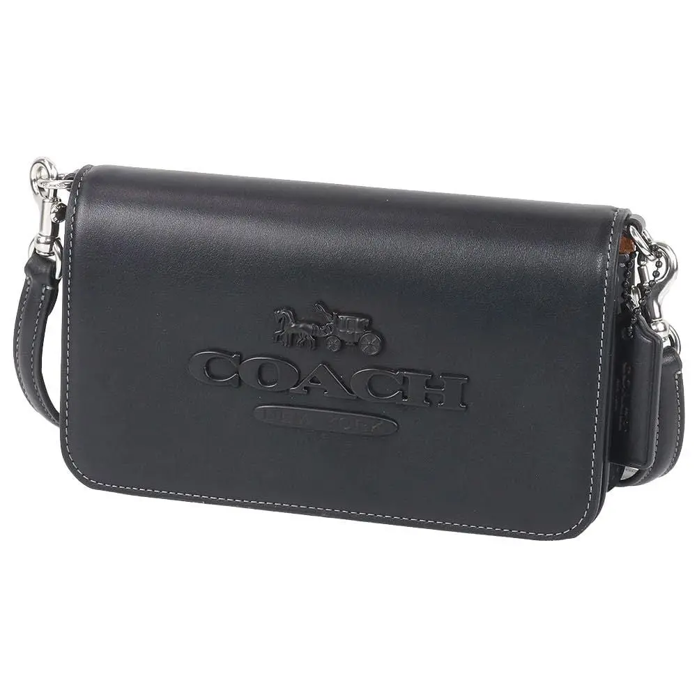 Alternative view of Túi Coach Cow Leather Shoulder ‘Black’ CT778-SVBK