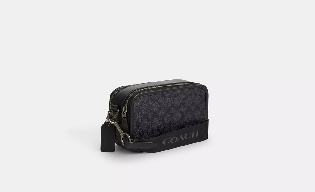 Túi Coach Wyatt Crossbody Bag 'Black' CW365-QBMI5 - Ảnh 3