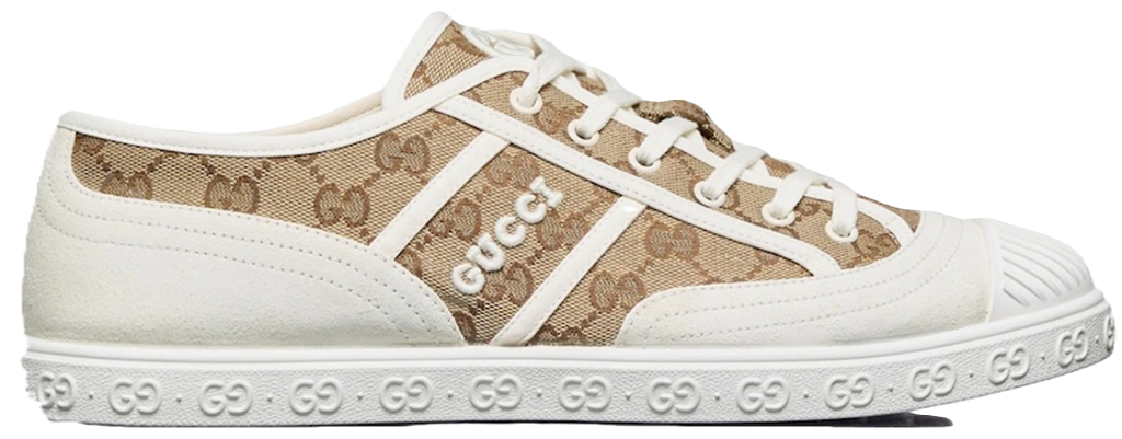 Giày Gucci GG Canvas Trainer 'Beige' 759055-FAC19-9756