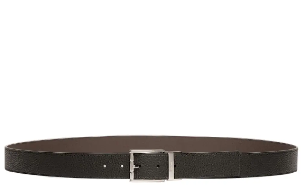 Thắt Lưng Bally Astory 35mm Belt 'Black Brown' 6308116