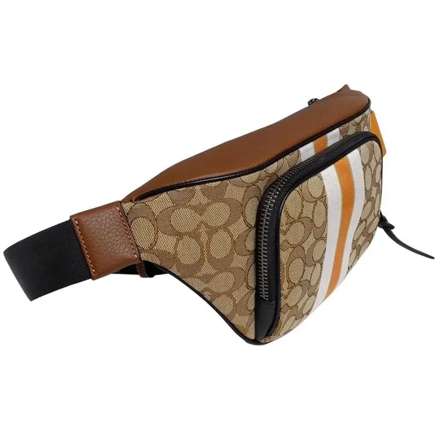 Túi Coach Jacquard Thompson Belt Bag ‘Beige’ C5386-QBT0B - Ảnh 3