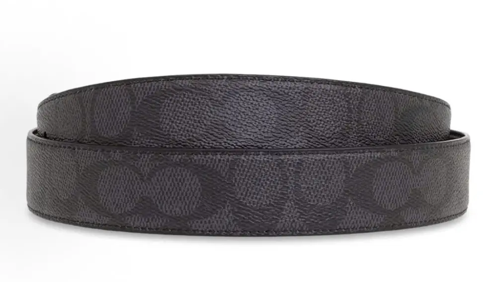 Thắt lưng COACH buckle belt 'Black' CM3390MI5 - Ảnh 3