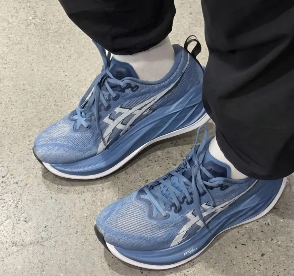 Giày Asics Superblast 2 ‘Winter Sea White’ 1013A142-402 - Ảnh 6