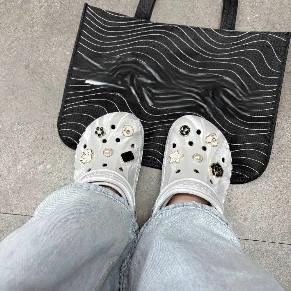 Dép Crocs Baya Marbled 'Atmosphere' 206935-1FS - Ảnh 5