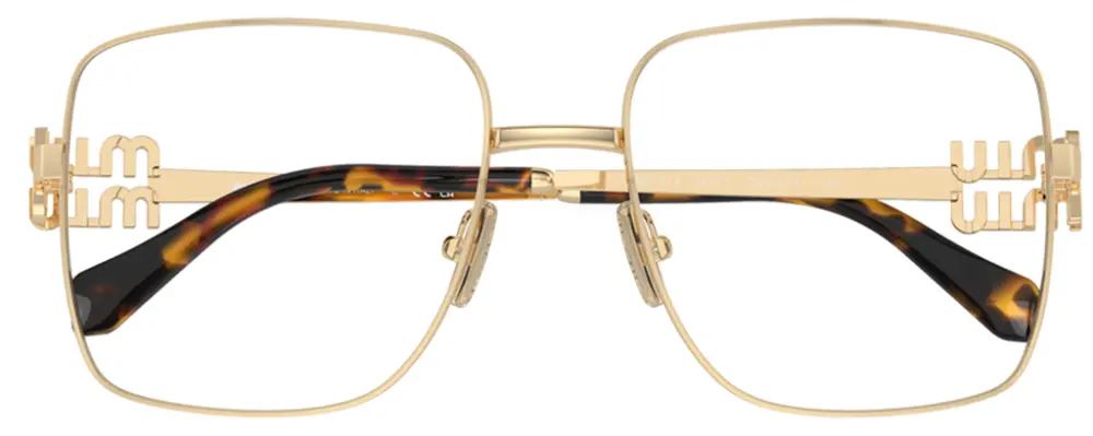 Kính Miu Miu Pale Eyeglasses 'Gold' 0MU-51XV-ZVN1O1